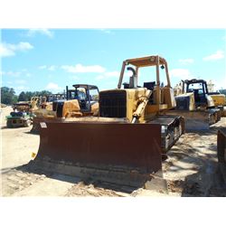JOHN DEERE 750B CRAWLER TRACTOR, VIN/SN:742705 - 6 WAY BLADE, CANOPY, METER READING 3,402 HOURS
