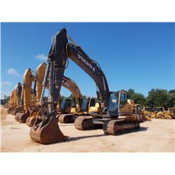 2013 VOLVO EC380DL HYDRAULIC EXCAVATOR, VIN/SN:210628 - 11' STICK, 36'' BUCKET, AUX HYD, REAR CAMERA