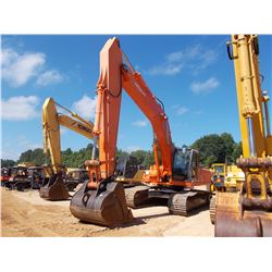 2002 HITACHI ZX330LC HYDRAULIC EXCAVATOR, VIN/SN:030783 - 13' STICK, 55" BUCKET, ECAB W/AIR