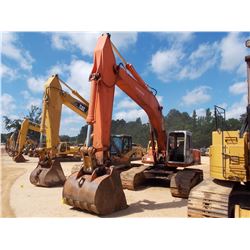 HITACHI EX270LC HYDRAULIC EXCAVATOR, VIN/SN:158-7070 - 10' STICK, 50" BUCKET, THUMB, ECAB W/AIR