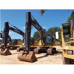 2014 JOHN DEERE 160G LC HYDRAULIC EXCAVATOR, VIN/SN:055663 - 10' STICK, 60'' BUCKET, ANX HYD, ECAB W