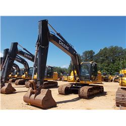 2014 JOHN DEERE 160G LC HYDRAULIC EXCAVATOR VIN/SN:055698 - 10' STICK, 60'' BUCKET, ECAB, METER READ