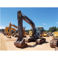 2008 VOLVO ECR145CL HYDRAULIC EXCAVATOR, VIN/SN:V00110079 - 8' STICK, 42" BUCKET, THUMB, ZERO TURN, 
