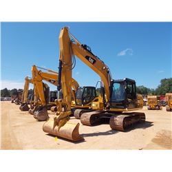 2016 CAT 313F LGC HYDRAULIC EXCAVATOR, VIN/SN:GJD00403 - 9' STICK, 72" BUCKET, AUX HYD, COUPLER, ECA