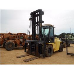 HYSTER 190 FORKLIFT, VIN/SN:G007E01699B - 14,000# CAP, DOUBLE STAGE MAST, ECAB, METER READING 13,106