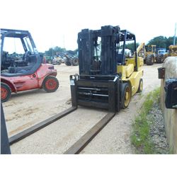 TITAN F160 FORKLIFT, VIN/SN:27396 - 16K CAP, DOUBLE STAGE MAST, 8' FORKS, LP GAS, CANOPY, METER READ