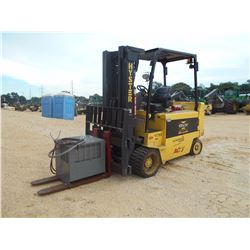 HYSTER 120 FORKLIFT, VIN/SN:E098N02602H - 12,000# CAP, TRIPLE STAGE, ELECTRIC W/CHARGER (UTILITY COM