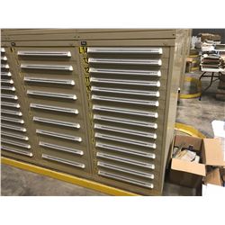 STANLEY VIDMAR TOOL/PARTS STORAGE BOXES, 4" DRAWER