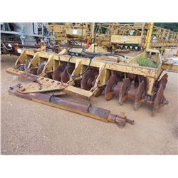 ROME 16' DISC HARROW, - (FITS CAT D7 CRAWLER TRACTOR)