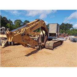 KOMATSU PC180LC HYDRAULIC EXCAVATOR, VIN/SN:1127 - 9'-6" STICK, 38" BUCKET, ECAB (DOES NOT RUN)
