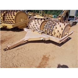 SHEEPFOOT DOUBLE ROLLER, 48'' WIDTH EACH DRUM, (COUNTY OWNED)