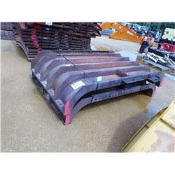 2 EA OF 7' 6" X 5' BULL NOSE FORMS