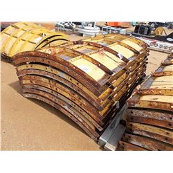 9 EA OF 12' X 8' ROUND COLUMN FORMS