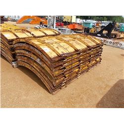 9 EA OF 12' X 8' ROUND COLUMN FORMS