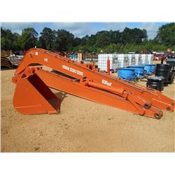HITACHI LONG REACH BOOM & STICK - 50' W/ 40'' BUCKET FITS ZX200/ZX210 EXCAVATORS