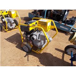 2013 WACKER NELSON PTS 4" WATER PUMP, - 4" VANGAURD 16 HP GAS ENGINE, ELECT START