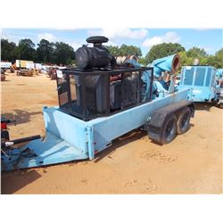 DYNAMICS 12'' WATER PUMP - DEUTZ DIESEL ENGINE, TOWABLE, METER READING 4,331 HOURS