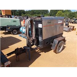 LINCOLN VANTAGE 500 STICK & WIRE WELDER VIN/SN:U1040809813 - TOWABLE, CUMMINS DIESEL ENGINE, METER R