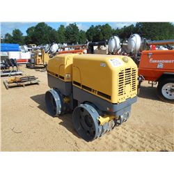 2012 WACKER RT TRENCH ROLLER, VIN/SN:20017266 - 32'' DRUMS, VIBRATORY, W/REMOTE