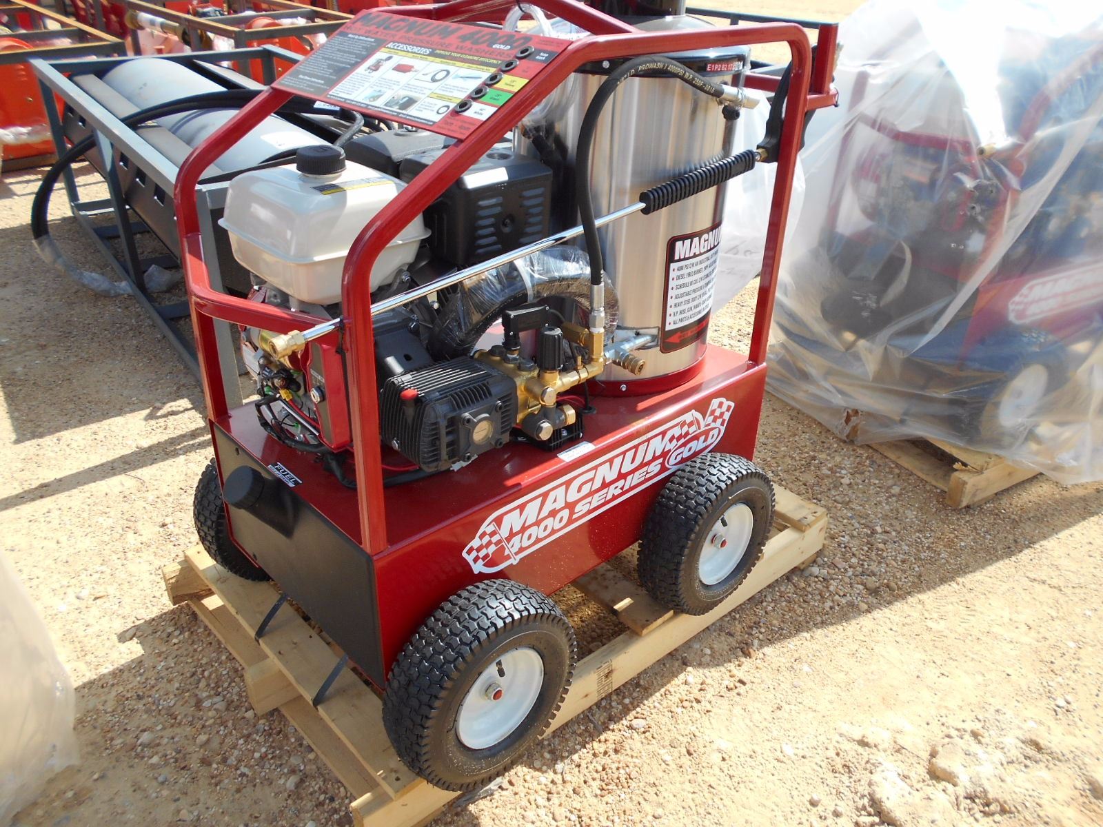 EASY KLEEN MAGNUM 4000 SERIES GOLD HOT WATER PRESSURE WASHER EASY KLEEN MAGNUM 4000 SERIES GOLD HOT WATER PRESSURE WASHER