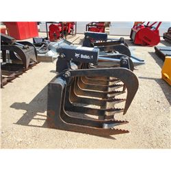 BOBCAT ROOT GRAPPLE, - W/TOP CLAMPS