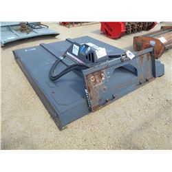 BRADCO 72" BC72 HYDRAULIC BRUSH CUTTER, FITS SKID STEER LOADER