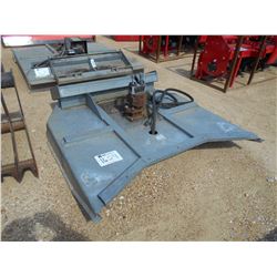 BUSHMASTER 5 ' MOWER, - FITS SKID STEER LOADER