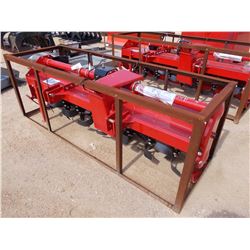 TMG INDUSTRIAL TMG80 HD ROTARY TILLER, - (UNUSED) 80" WORKING WIDTH, 3 PTH, 540 PTO