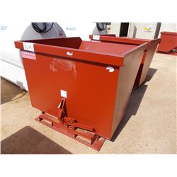 KIT CONTAINERS SMLD2.0 HOPPER, VIN/SN:19787 - 2 YD CAP, SELF-DUMPING, MTD ON SKIDS