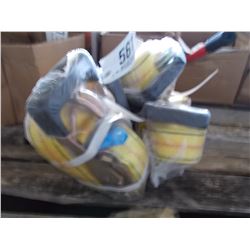 RATCHET STRAP, 2" X 27', BUNDLE OF 4