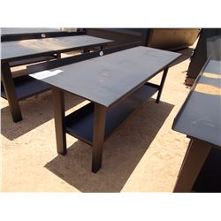 29.5" X 90" HEAVY DUTY WORK BENCH WITH SELF