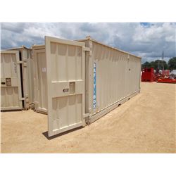 22' STEEL SHIPPING CONTAINER - DOORS ON BOTH END