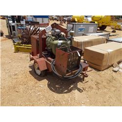 SHUGART HYD PUMP - GAS ENGINE, MTD ON S/A TRAILER