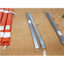 FORKLIFT FORK EXTENTIONS, SET