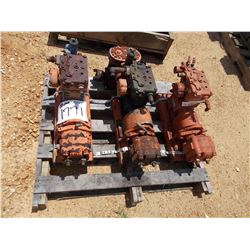(4) MISC SIZE HYDRAULIC PUMP