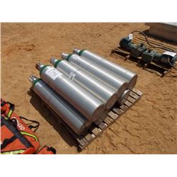 (9) MEDICAL OXYGEN TANK, LARGE
