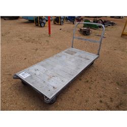 ALUMINUM 4 WHEEL WAREHOUSE DOLLY