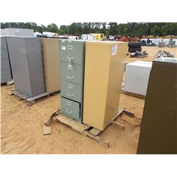 (2) 4 DRAWER FILE CABINETS