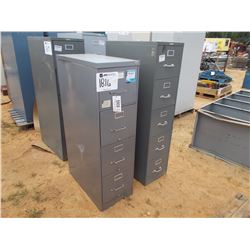 (2) FILE CABINETS