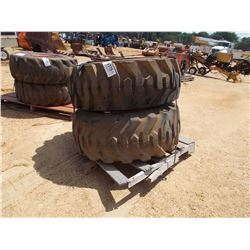 (2) 15X19.5 NHS TIRE & RIMS