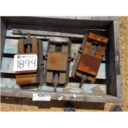 (3) MILLING MACHINE VISES
