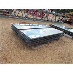 59" X 21" BLACK AIR SPACE GLASS