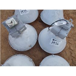 (2) OVERHEAD WAREHOUSE LIGHTS