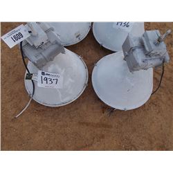 (2) OVERHEAD WAREHOUSE LIGHTS