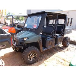2014 POLARIS RANGER SIDE BY SIDE, VIN/SN:4XAWH57A7EE231364 - GAS ENG, CANOPY, WINDSHIELD, DUMP BOX, 