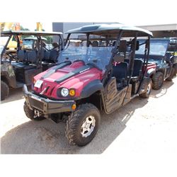 BENNCHE BIGHORN ATV CREW CAB, VIN/SN:67EB000357 - 4X4, GAS ENGINE, WINDSHIELD, WINCH, CANOPY (METER 