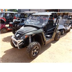 2014 ARTIC CAT WILDCAT UTV, VIN/SN:4UF14MPV4ET310457 - GAS ENGINE, WINDSHIELD, CANOPY