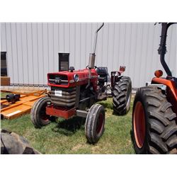MASSEY FERGUSON 165 FARM TRACTOR, VIN/SN:9A125781 - PTO, 3 PTH, 16.9-24 TIRES