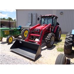 MAHINDRA 85P FARM TRACTOR, VIN/SN:KNGCY1336-EE - MFWD, PTO, 3 PTH, 2 REMOTES, FRONT 85PL LOADER ATTA