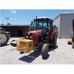 MASSEY FERGUSON FARM TRACTOR, VIN/SN:8026BT24023 - 3 PTH, PTO, 2 REMOTES, ALAMO SH88 REAR CUTTER, 7'
